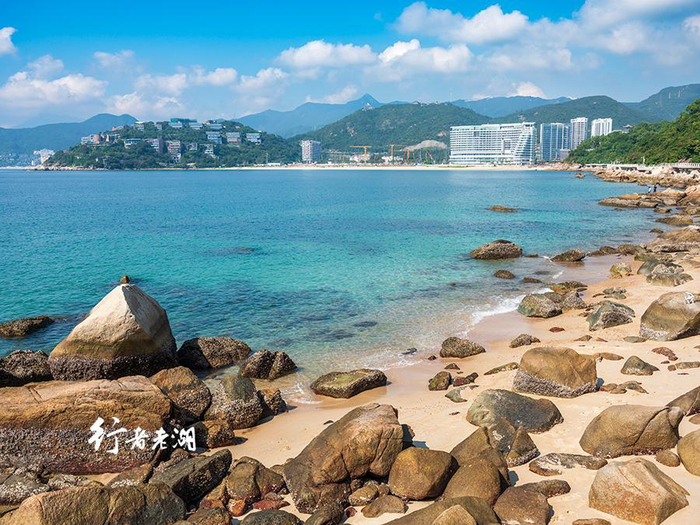 深圳海滨walking徒步大鹏湾海岸线感受惊涛拍岸的美