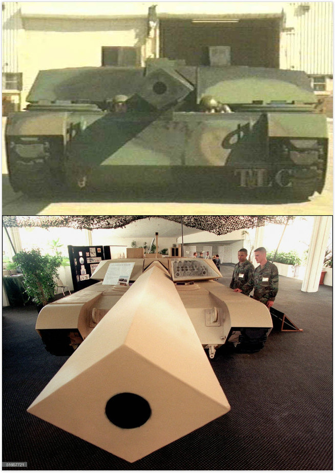 19802000年美国未来坦克某些研究项目试验车和原型的年代线