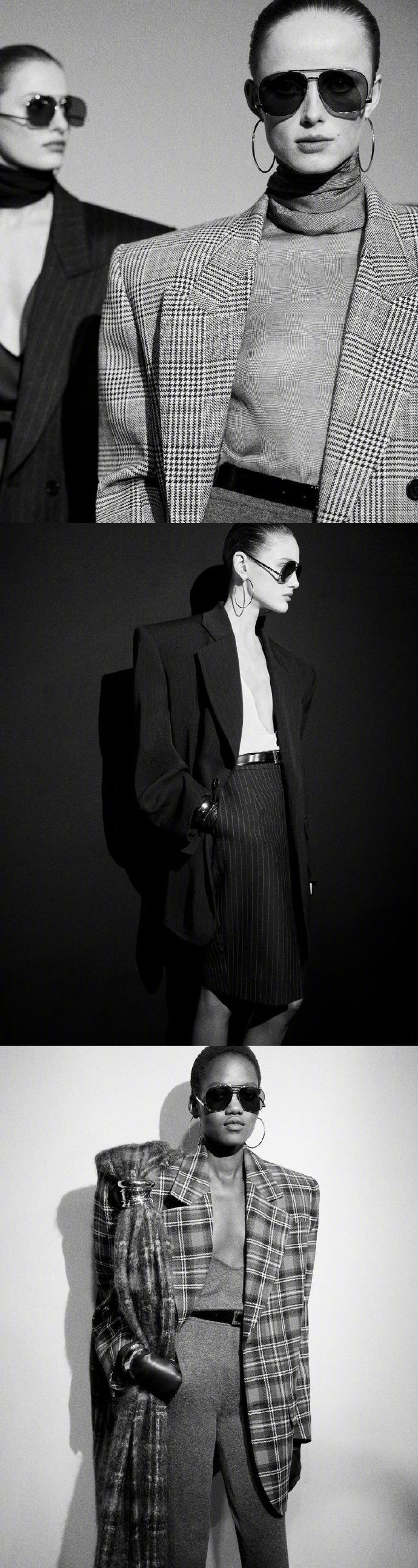 saintlaurentwinter2023elegance秋冬时髦基调