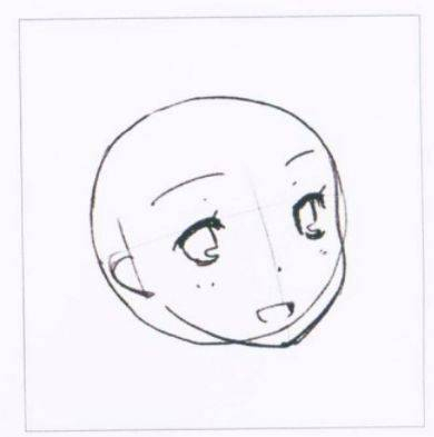 如何画好动漫人物?动漫人物草稿画法教程!