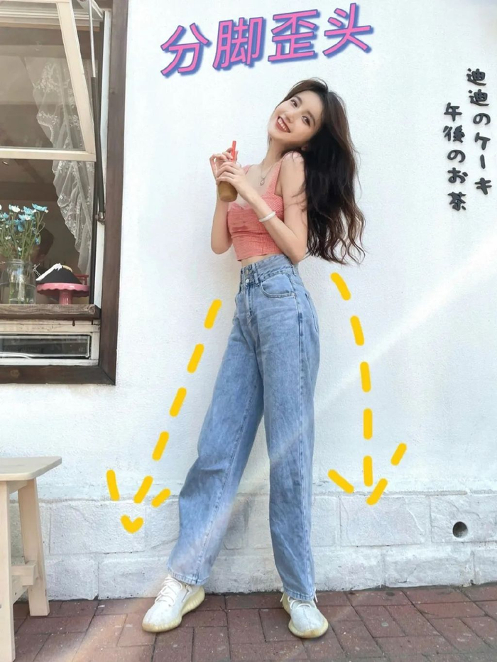 8个全身照拍照姿势拍出大长腿好看全身照