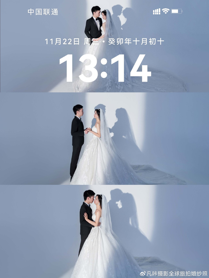 又被夸了78上海光影婚纱照太适合做锁屏了|婚纱照|爱情|裙摆_新浪