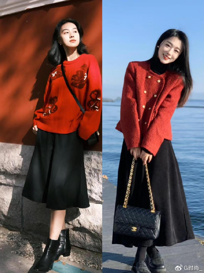新年红怎么穿更高级学会4个搭配公式轻松穿出女神范