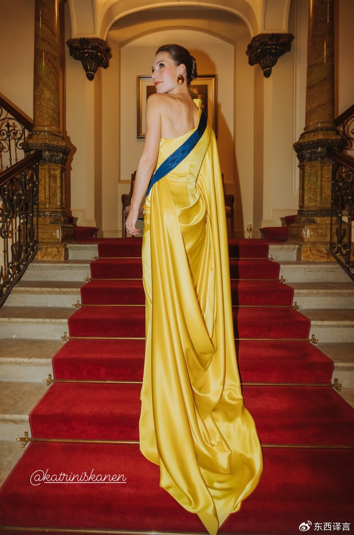 38岁芬兰前女总理赴宴,和总统握完手就走,疑约会房产经纪人去了