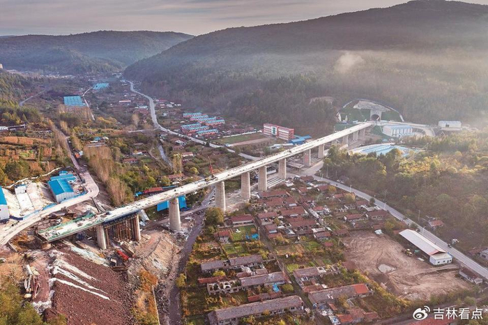 沈白高铁吉林段tj-6标8座桥梁主体工程全部完成|高铁|吉林省_新浪新闻