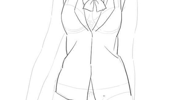 快来看看女士的画法吧!