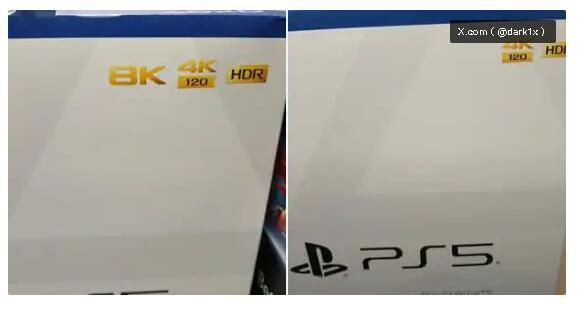 索尼ps5换包装了放弃8k品牌标识 或为ps5 pro留着
