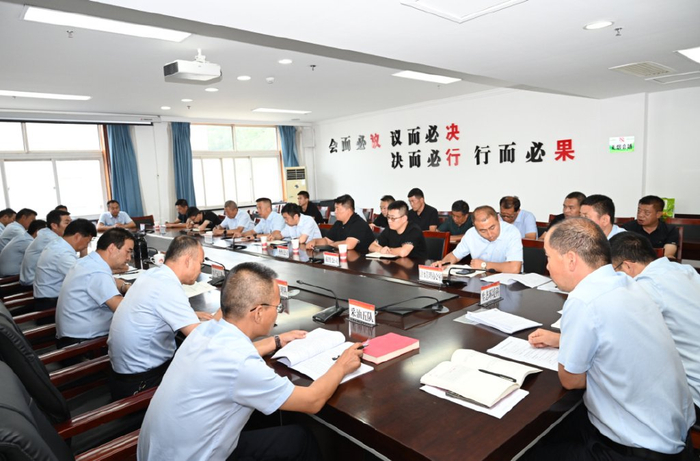 杏子川采油厂召开倒油倒水及外来水管理推进会