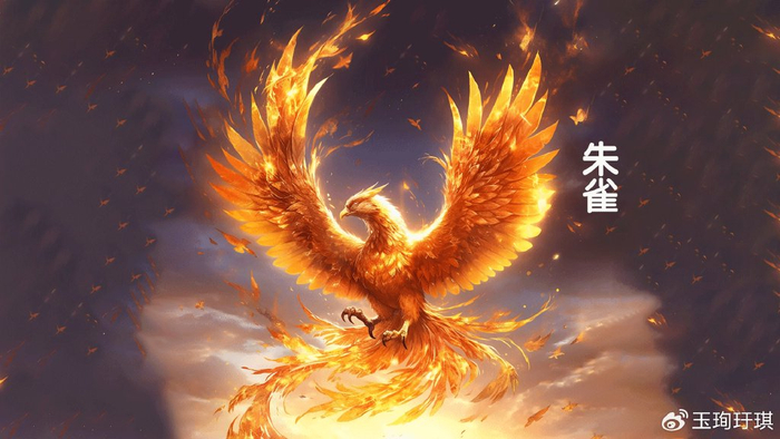 四方神兽:朱雀,南方神兽,代表夏季,火属性|南方|朱雀|神兽_新浪新闻