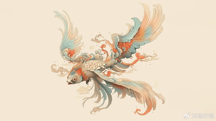 山海经异兽:蠃鱼,鱼身有鸟翅,出现会发生水灾|山海经|鱼|鱼身_新浪