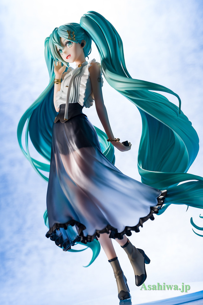 gsc 初音未来 miku nt风便服ver. 1/6 手办 实物图片!