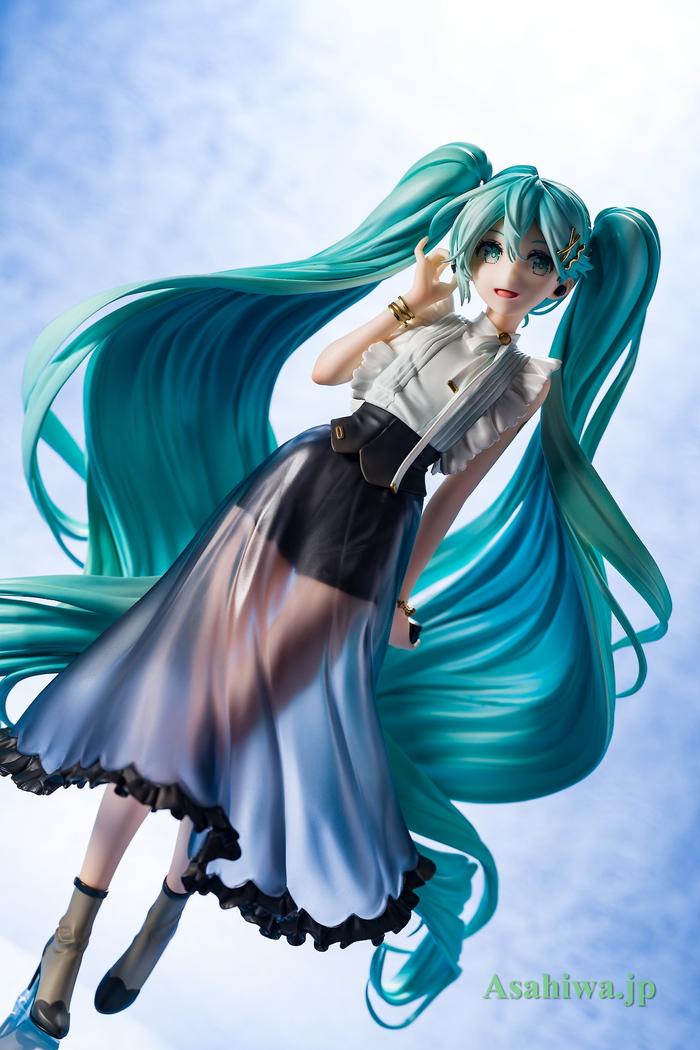 gsc 初音未来 miku nt风便服ver  1/6 手办 实物图片