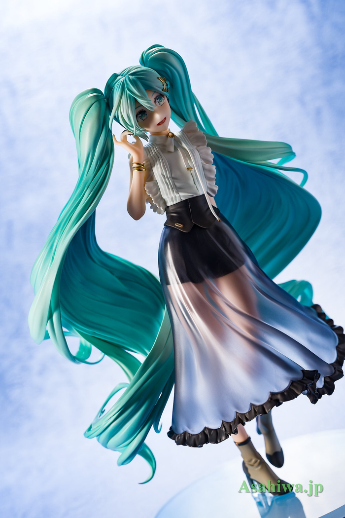gsc 初音未来 miku nt风便服ver. 1/6 手办 实物图片!