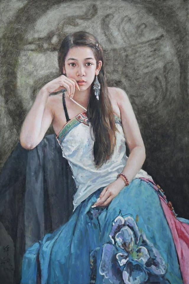 张锦龙人物油画专辑 张锦龙,1972年生于辽宁锦县