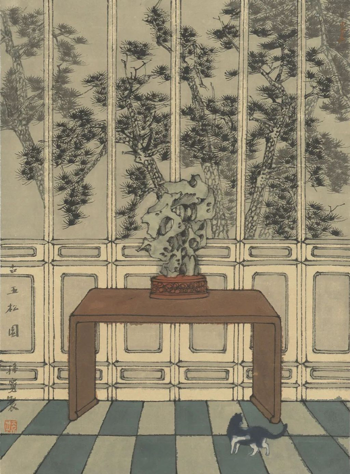 当代派丨孙宽 · 于无声处|雕花楼|苏州园林|设色_新浪新闻