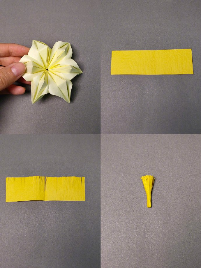 栀子花折纸教程get!