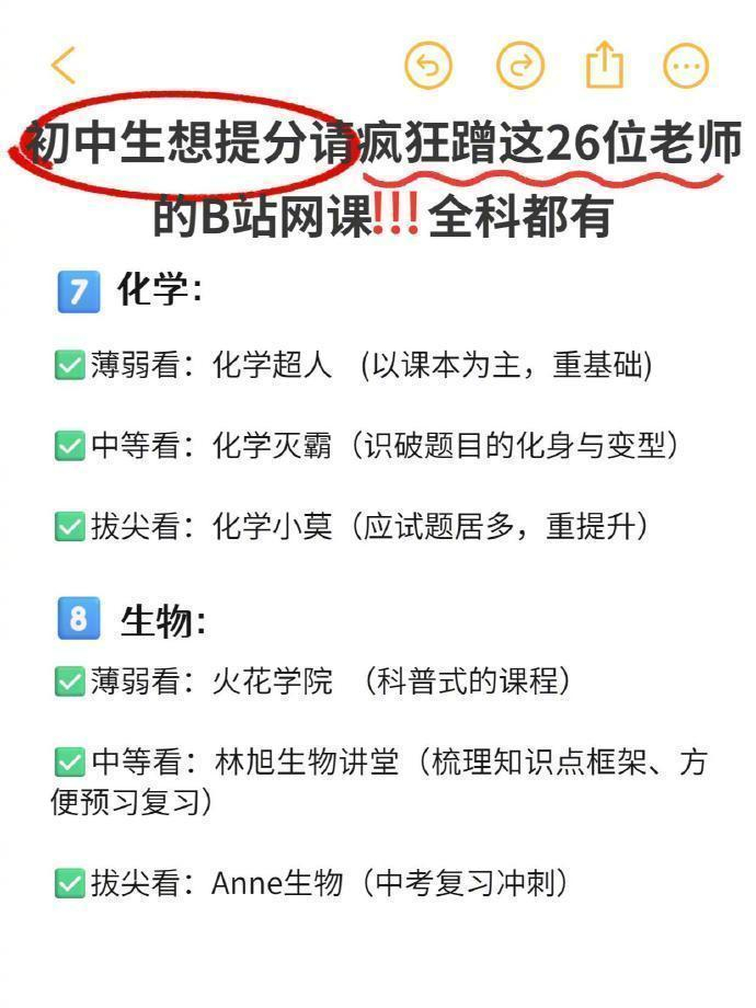 包含班主任推荐！中考全科资料，考点全覆盖的词条