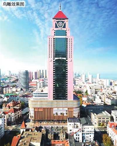 上街里"第一高"又有新动向 百盛以后"长"这样裙楼与老城风貌协调