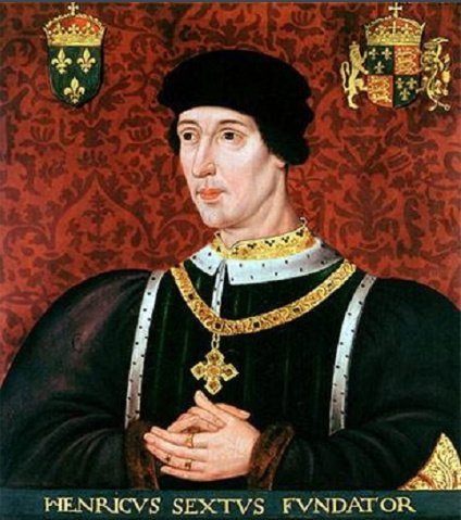 1415年8月,英王亨利五世趁查理六世即位后法国统治阶级发生内讧之机