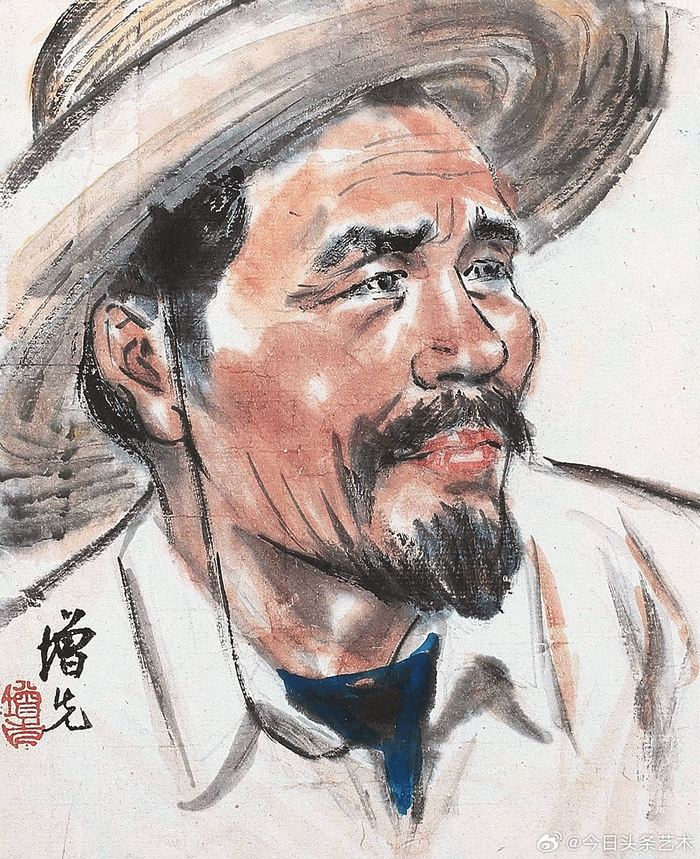 方增先人物画