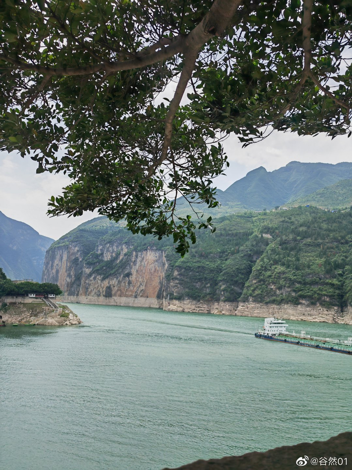 白帝城风景如画古迹甚多