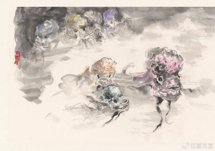 罗汉鱼又称为寿星鱼,该鱼体型魁梧,头顶大鼓包,短身高背,花纹秀丽,其