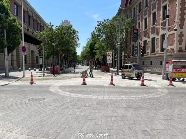 天津解放北路恢复通行