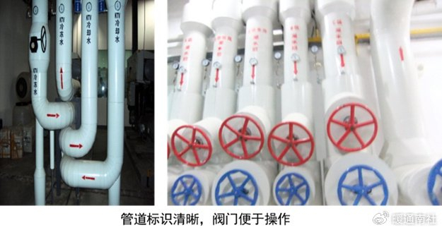 对管道井尺寸进行实地测量后绘制综合排布图,管道完成面间距一致,接口