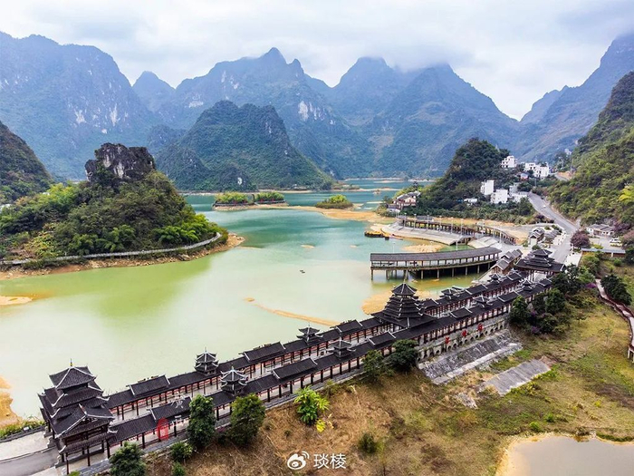 着不为人知的人间仙境,被张馨予带火了|凌云|浩坤湖|张馨予_新浪新闻