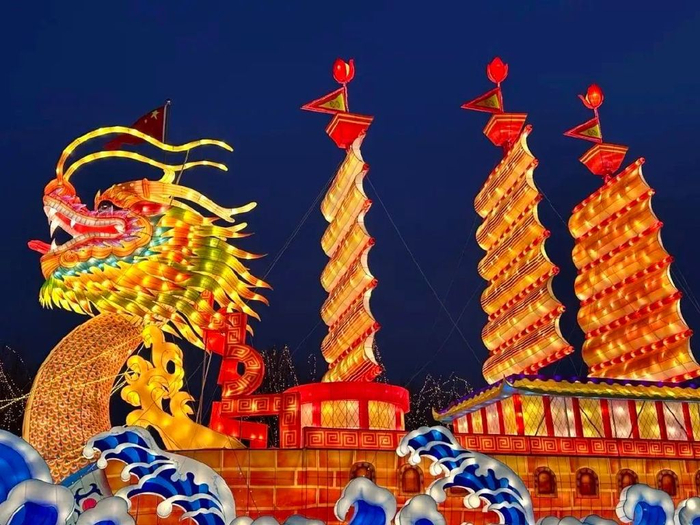 不仅展现了灯展的美丽,更展现了大家与粉丝的深厚情谊.