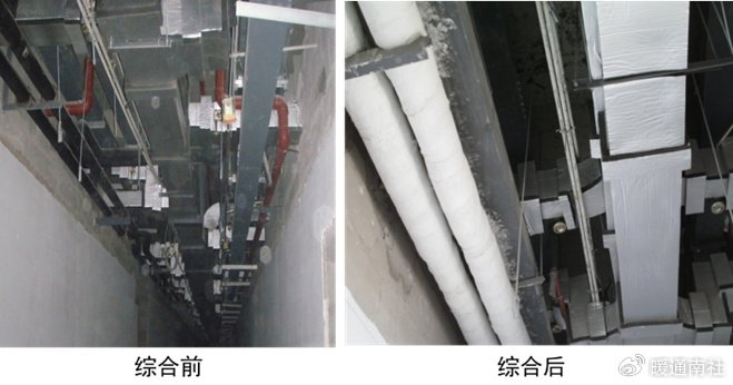 工装室内装修工程综合管线布置