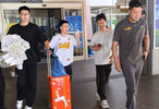 广厦拆家第一签：赵嘉仁抵达太原 山西男篮球迷热情接机