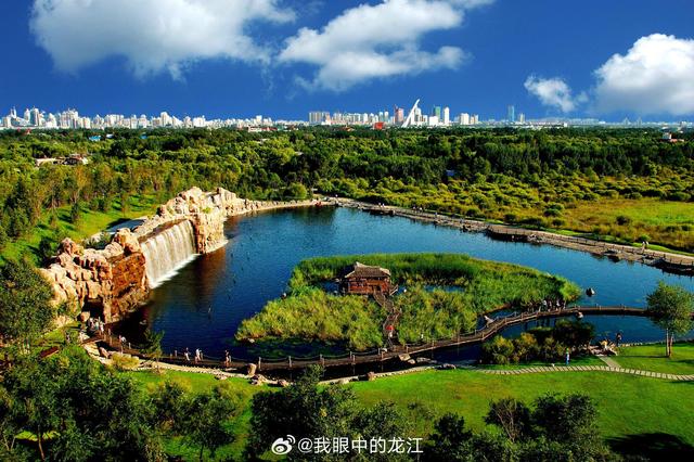 哈尔滨太阳岛冬夏美景片段引关注