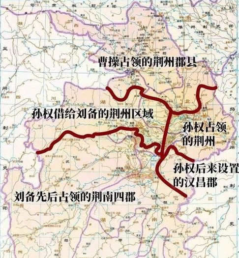 只能说挨着江陵县,实际属于武陵郡孱陵县.