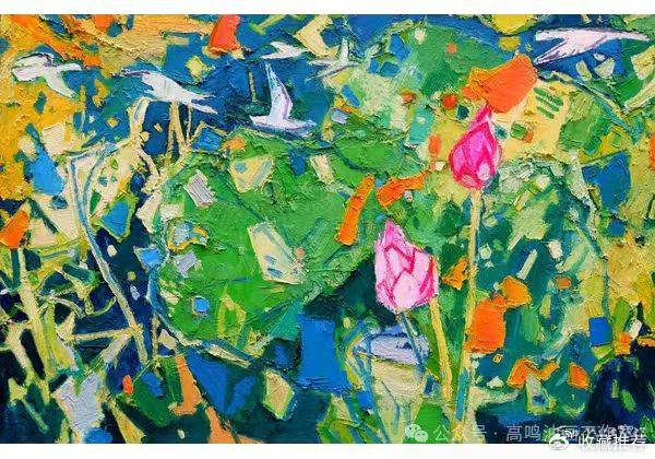 醉池飘香90x60cm2023年——云霞出海曙90x70cm2020年——莺飞四月天