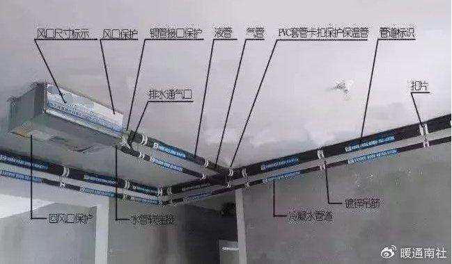 室内空调排水管安装图图片