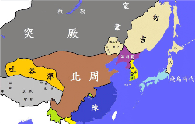 宇文泰、宇文邕给杨坚打下了很好的基础,但隋文帝统一仍用近十年