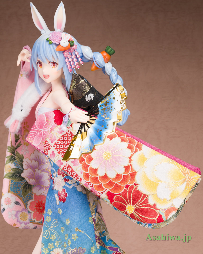 吉德xdesigncoco兔田佩克拉14和服手办实物图