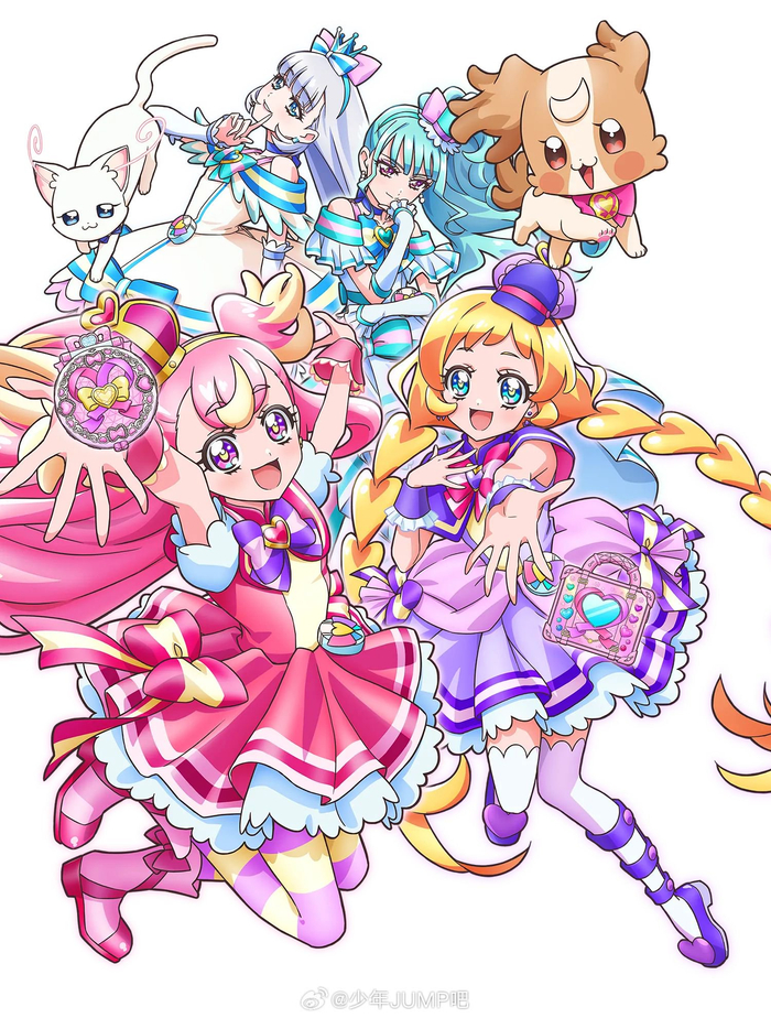 今日开播的最新作wonderful光之美少女周边