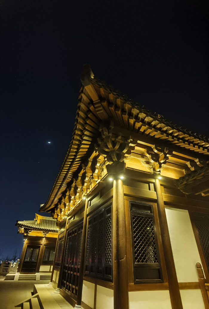 夜登悦容公园安和塔,一览雄安夜景__财经头条__新浪财经