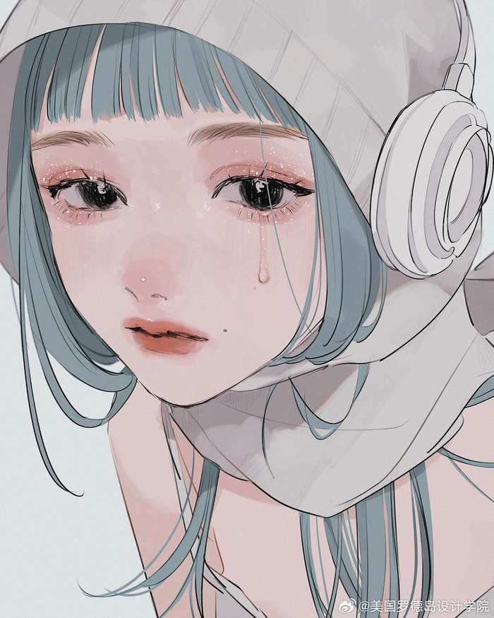 画师tamimoon 笔下的女孩__财经头条