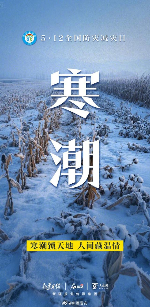 9张海报带你认识新疆自然灾害“常客”