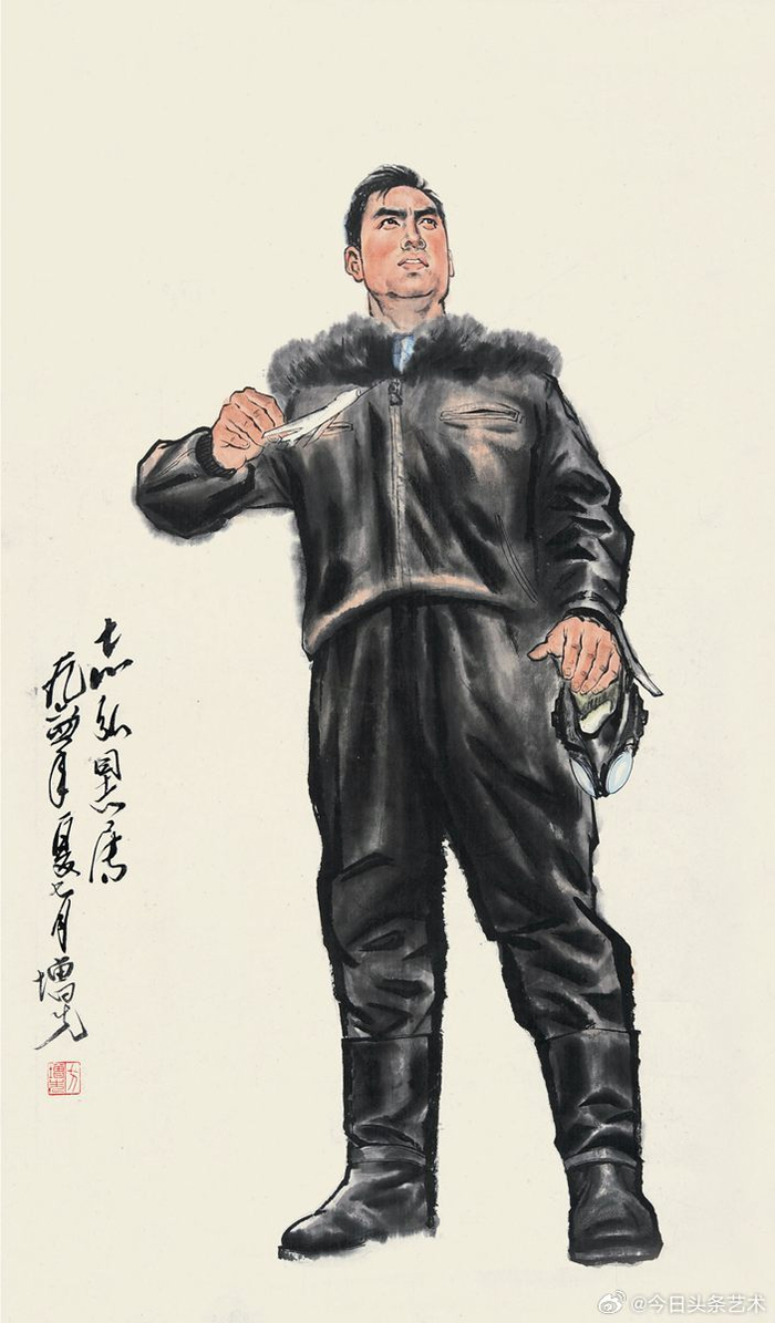 方增先人物画