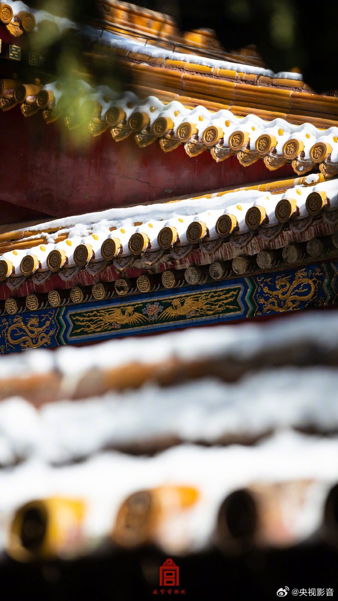 被雪后初晴的故宫惊艳到了