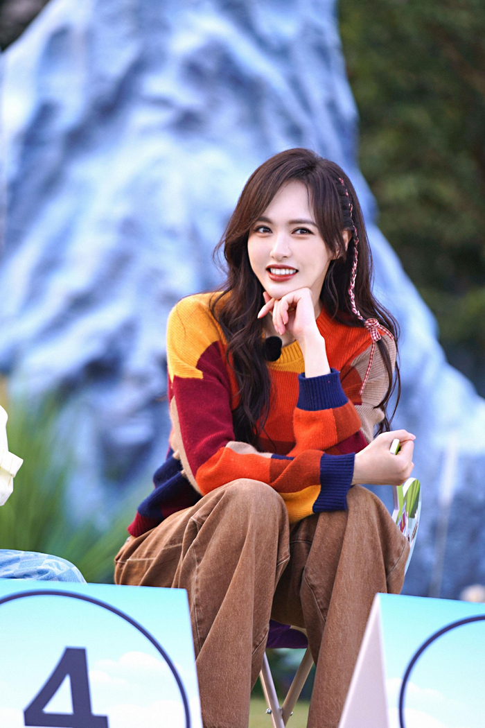 糖总唐嫣的秋游会穿搭来啦甜美度直接upup