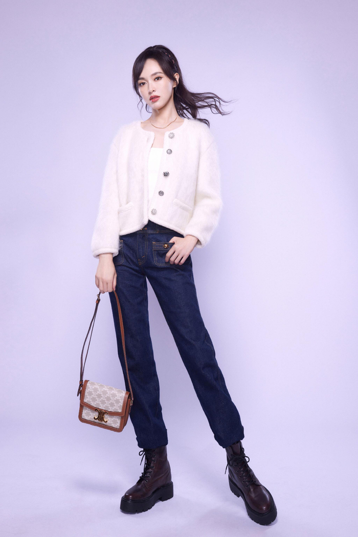 糖总唐嫣的秋游会穿搭来啦甜美度直接upup