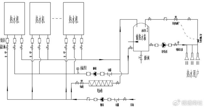 空气能大循环水路图图片