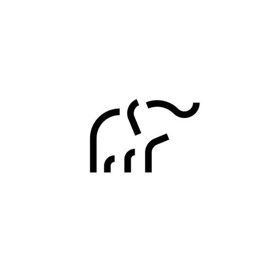 大象logo设计说明图片