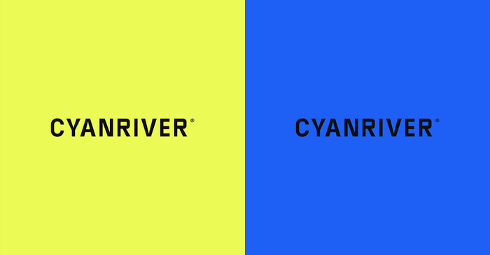 cyanriver丨服装品牌logo设计及vi设计