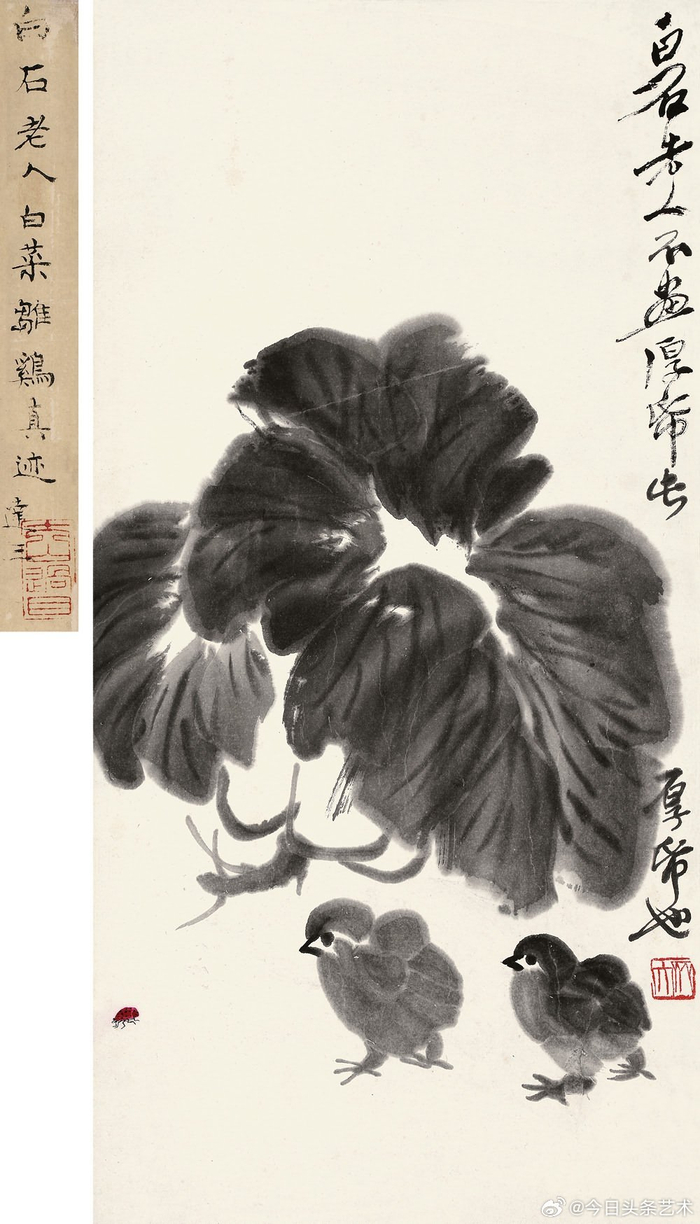 齐白石笔下的大白菜